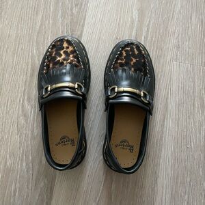 Dr. Martens Adrian Snaffle Leopard Loafers